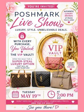 5/19 GAME SHOW WITH THE LUXURY VIP VAULT & BUYER APPRECIATION GIVE-AWAYS!